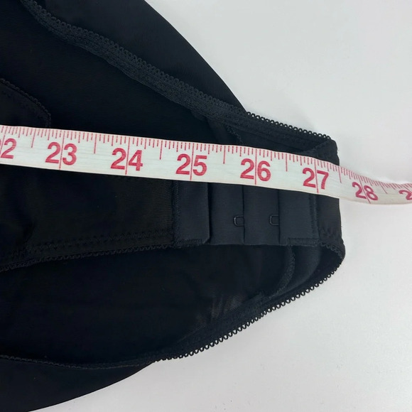 GANNI Bodysuit Top Womens L Black  All Crew Neck Long Sleeve Thin - Picture 13 of 13